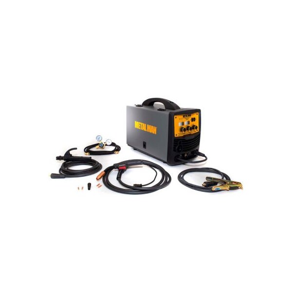 Metal Man Work Gear Metal Man MP140T Inverter Powered 120V Multi-Process Welder, 10 ft Torch Length, 20 Amp Input MP140T - main